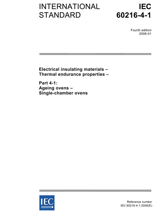 Cover IEC 60216-4-1:2006
